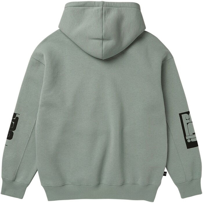 2024 Mystic Boundless Hood Sweatshirt 35104.250105 - Frozen Green